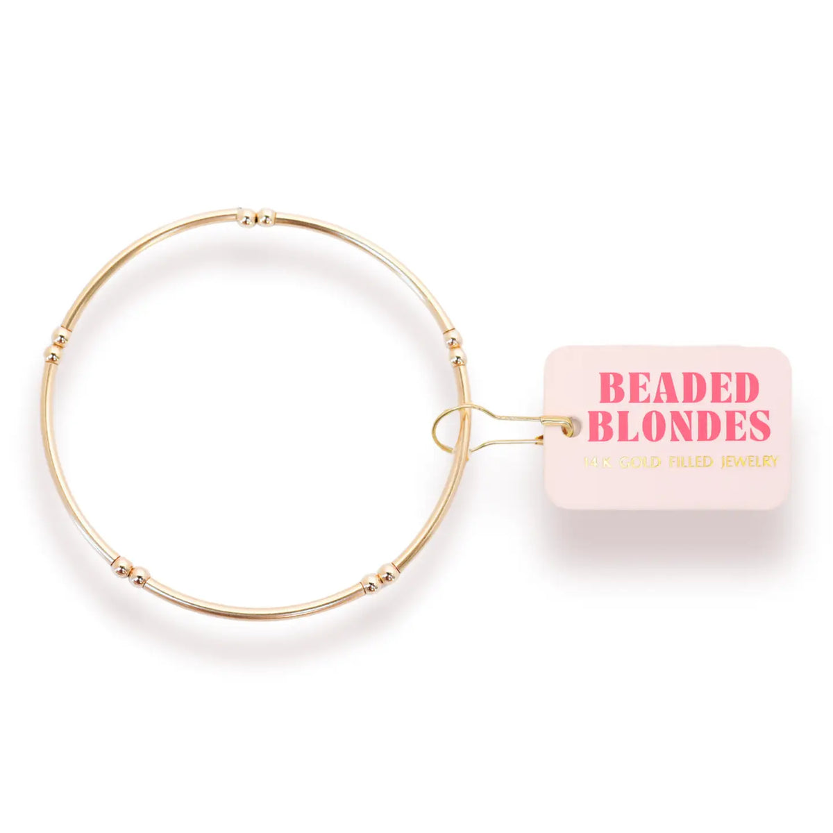 Mollie Bar Bracelet in Gold