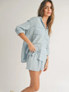 Textured Stripe Pattern Knitted Top