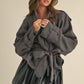 Cropped Light Weight Belted Trench Coat