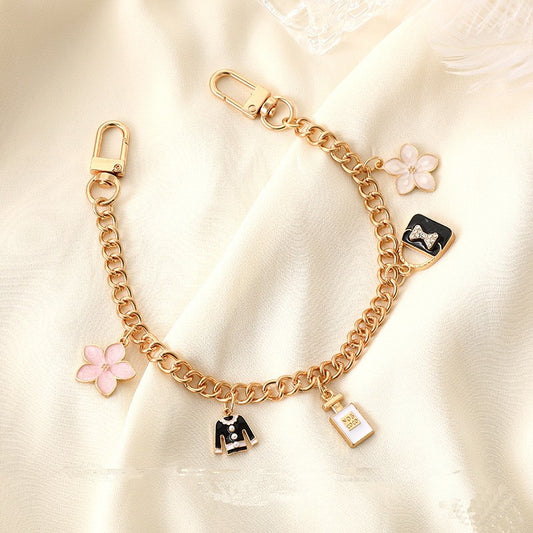 Bag Charm-Chain Top Bag Flower Perfume