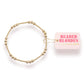 ILY Fluted Bracelet in Gold