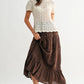 Boho Breeze Tiered Maxi Skirt