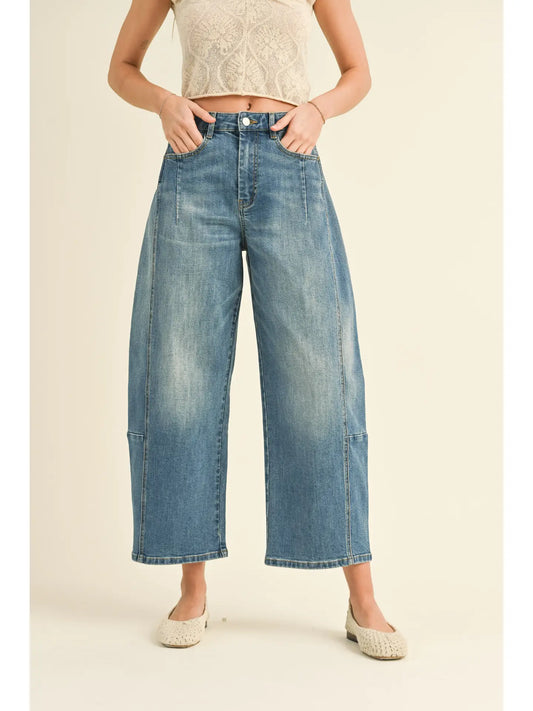Loose Fit Denim Pants