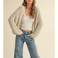 Light Weight Cable Knitted Cardigan