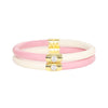Pink and Ivory Yin & Yang Kids Bangles