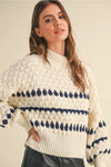 Color Popped Sweater Top