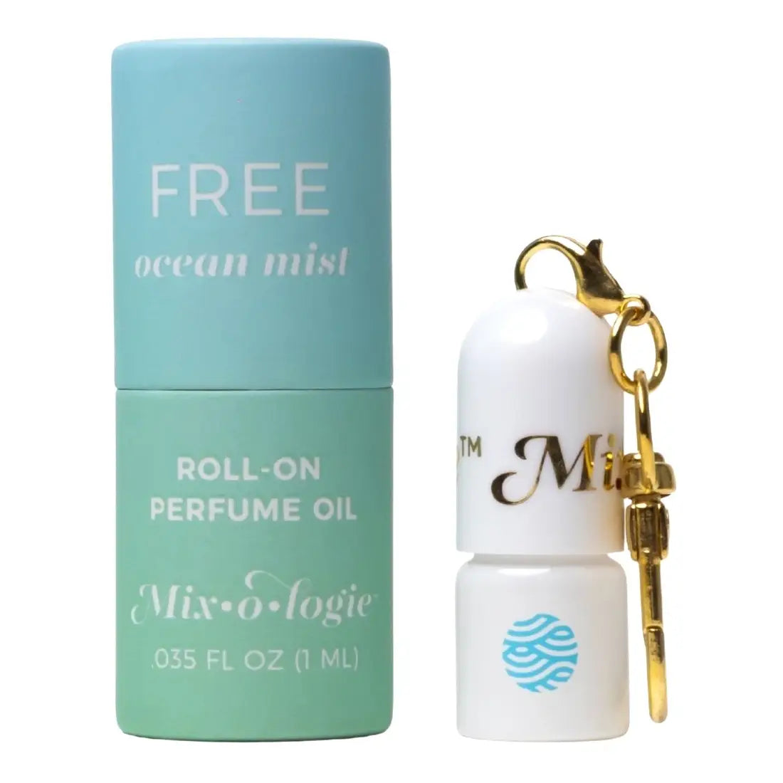 Free (Ocean Mist) Keychain Mini Roll-On Perfume
