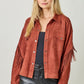 Fringe Back Suede Jacket