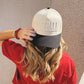 Baseball Monochromatic Vintage Trucker Hat