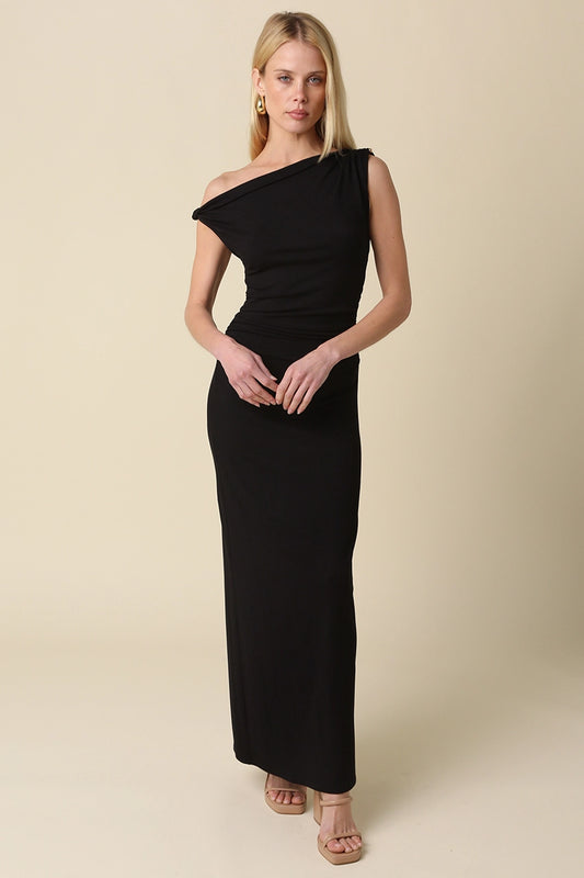 Kaylin Asymmetric Maxi Dress