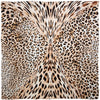 Leopard Charmeuse Silk Scarf