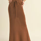 Knitted Maxi Skirt