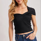 Asymmetrical Knit Top