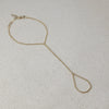 18k Gold Filled Plain Rolo Link Hand Chain