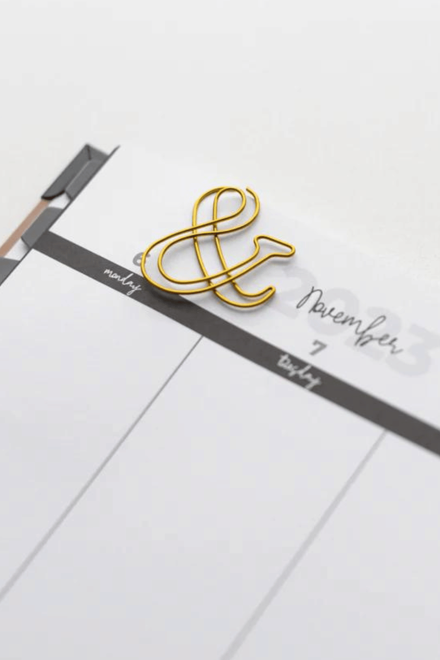 Paper + Plan Co. Gold Paper Clip 10-Pack