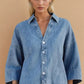 Oversized Denim Shirt