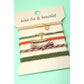 Boho Dual Function Knot Bracelet Hair Ties