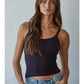 Seamless Ribbed Tank with Inner Padded Lining