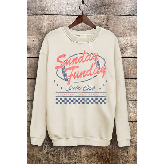 Sunday Funday Mineral Sweatshirts