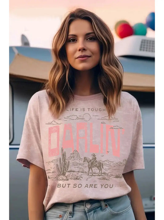 Darlin Mineral Graphic Top