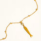 Leni 18K Gold Non-Tarnish Cz Fish Pendant Necklace