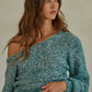 Knit Sweater Off the Shoulder Pullover Top