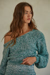 Knit Sweater Off the Shoulder Pullover Top