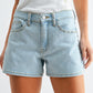 Studded Denim Short