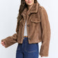 Faux Fur Cropped Jacket