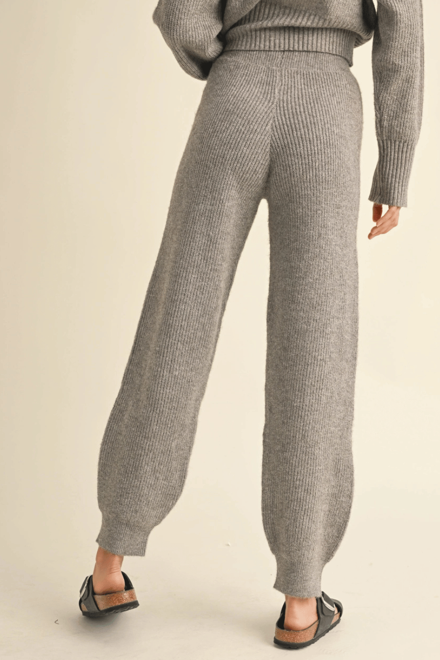 Sweater Knit Jogger Pants