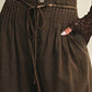 High-Waist Pleated Yoke Palazzo Pant