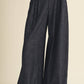 High-Waist Voluminous Wide-Leg Trousers