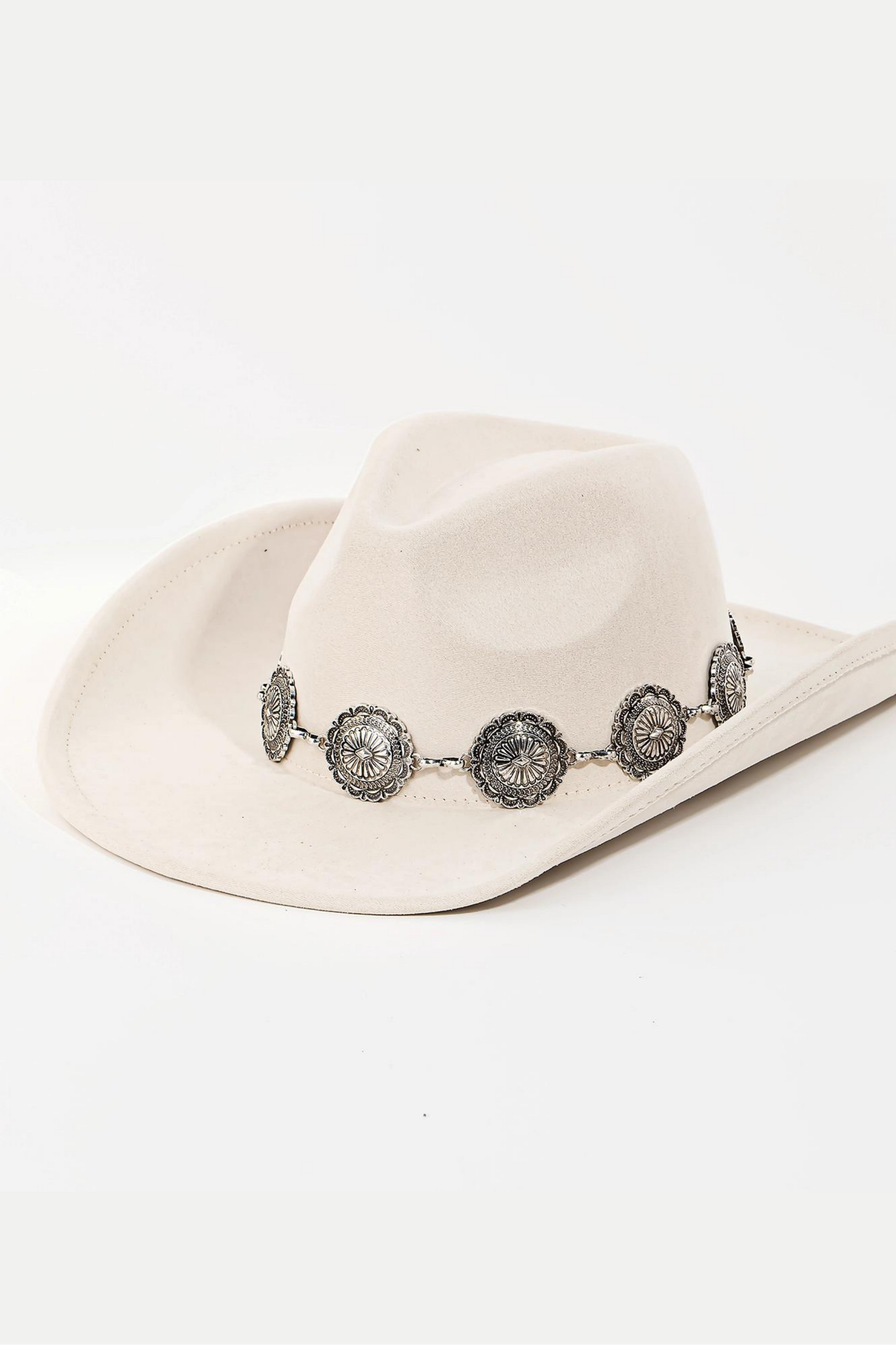 Boho Western Chain Cowboy Hat