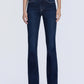 High Rise Full Length Dark Wash Bootcut Jeans