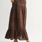 Boho Breeze Tiered Maxi Skirt