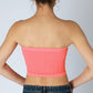 Floral Lace Tube Top