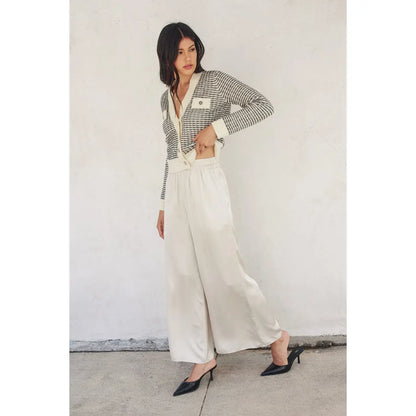 Buttery Wide Leg Pull On Pants