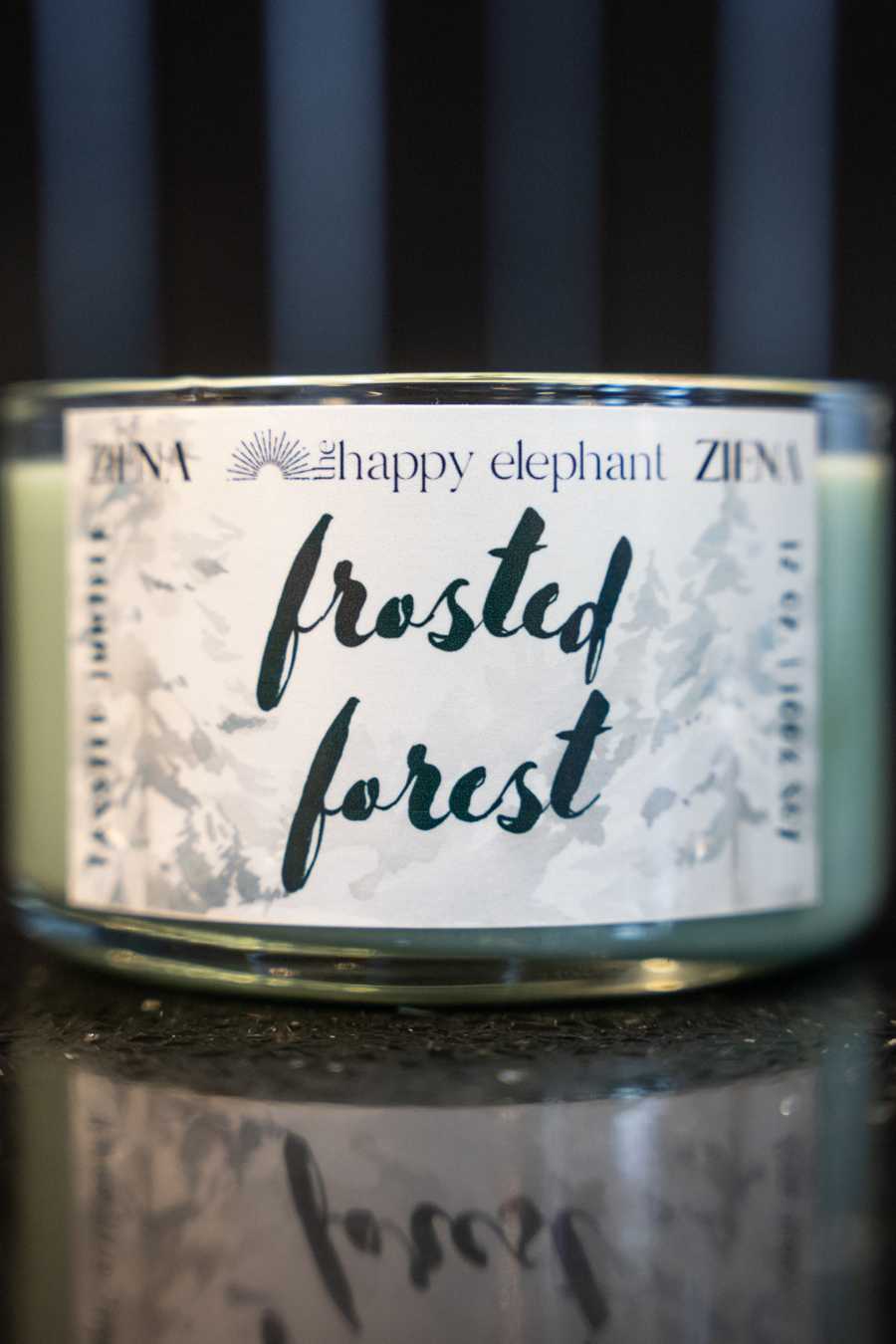 Frosted Forest Handmade Candle