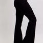 Black Star Seam Detail Flare Jeans