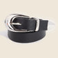 Sleek Faux Leather Belt