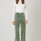 Washed Corduroy Trouser
