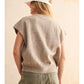 Loose Fit Short Sleeve Sweater Top