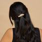 Holiday Metal Rhinestone Cloud Cuff - Medium