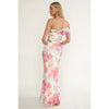 Off Shoulder Floral Maxi Dress