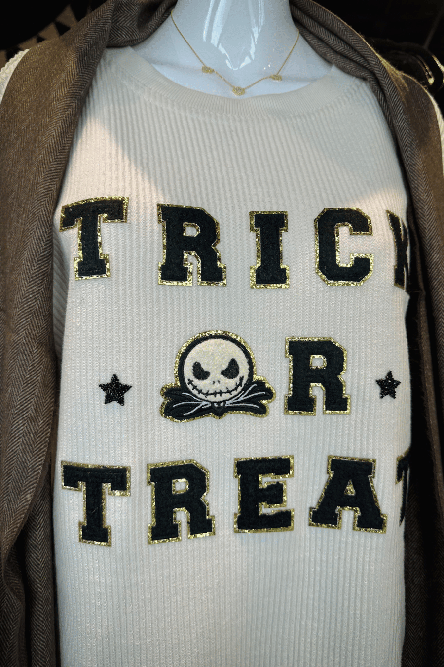 [ PRE-ORDER ] Trick or Treat Patch Sweatshirt