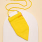 Sequin & Seed Beaded Crossbody Smiley Pencil Bag
