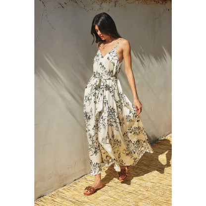 On A Cloud Extra Flared Maxi Dress
