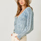 Mixed Weaving Sweater Cardigan