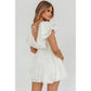 Ruffle Detail Mini Dress