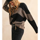 Abstract Pattern Sweater Top